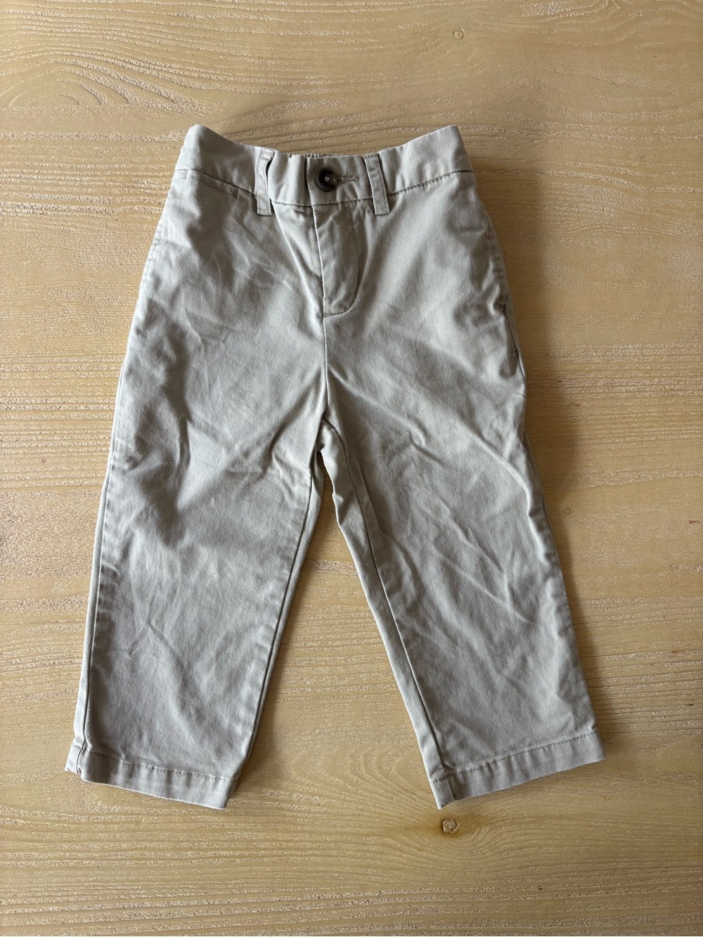 Polo Ralph Lauren Toddler Boys Khaki Chino Pants Size 18M